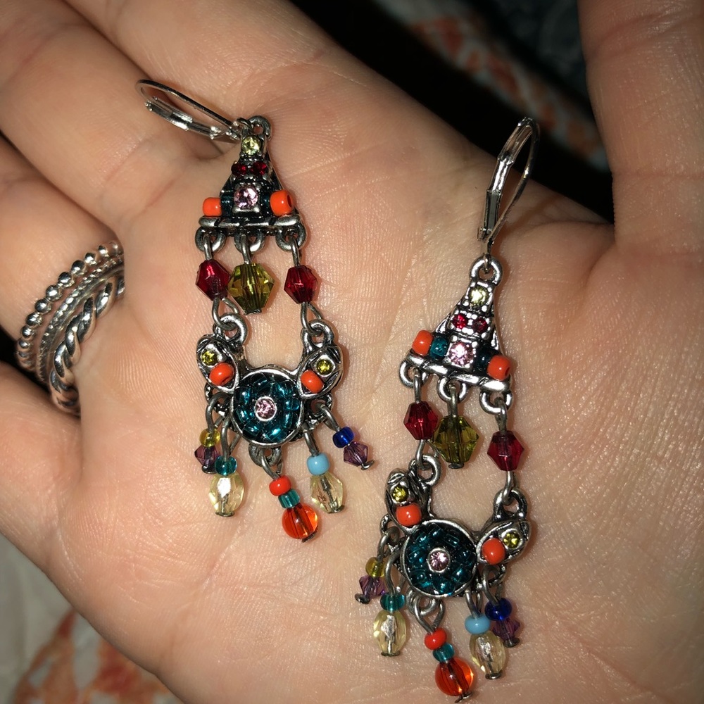 Bohemian dangle earrings
